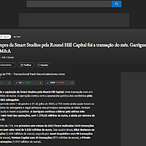 TTR: Compra da Smart Studios pela Round Hill Capital foi a transao do ms. Garrigues lidera valores de M&A